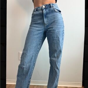 Garage High Rise Light Blue Jeans